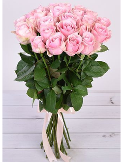 БУКЕТ "НЕЖНЫЕ ЧУВСТВА" ИЗ 25 ГОЛЛАНДСКИХ РОЗ