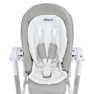Стульчик для кормления 3в1 Pituso Triola Light Gray/Светло-серый