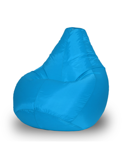 Кресло мешок груша OXFORD XL голубой