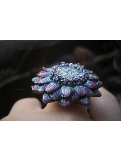 Кольцо &quot;Цветок Галлициниума&quot;