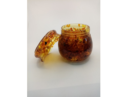 Баночка с крышкой.