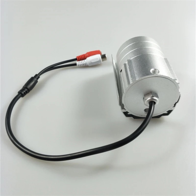 MIC-05B Уличный микрофон с защитой IP67 для систем видеонаблюдения (-25° - +80°) (цвет корпуса чёрный)