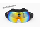 Очки (маска) X900 для снегохода, сноуборда, лыж, мотокросса, цвет - радужный