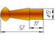 Крючок КМ 13-52 (хвоя) 20 шт.