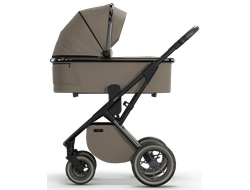 Коляска 2в1 Moon Rocca 2023 Mud Black Chrome