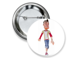 Значок Привет Сосед/ Hello Neighbor №6