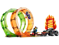 Конструктор LEGO City 60339 Арена для трюков с двойной петлей