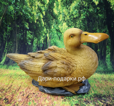 Утка 18x24см 0,9кг полистоун Россия  Утка - символ удачи, благополучия и процветания! 1139//012556*