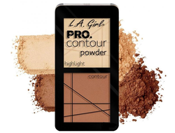 Пудра для контура L.A. Girl PRO.Contour Powder Highlight And Contour Duo 662 Light