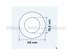 Крышка горелки "Gorenje" (Defendi ECO EVL) глянцевая фигурная, d-45мм, малая (229359)