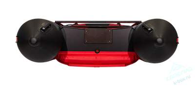 Лодка ПВХ Мастер Лодок Таймень NX3200НДНД "Комби" Красный / Чёрный