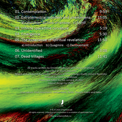 REVERSED CONSCIOUSNESS EXPERIENCE - Unidentified (2025) CD