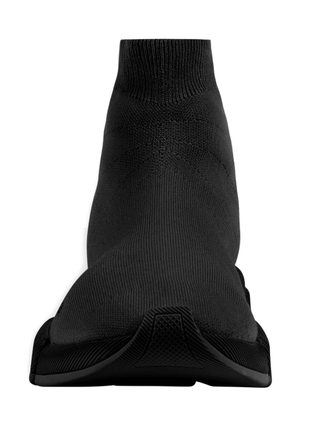 Кроссовки-носки Balenciaga Speed 2.0 моно черные