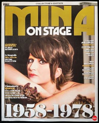 Mina On Stage Special Vinile Collector&#039;s Edition Magazine, Зарубежные журналы, Intpressshop