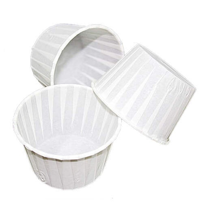 Форма для капкейков /капсула (100 шт., белая), 50*40мм