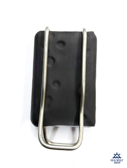 Груз SW быстросьёмный поясной с полукольцом в оплетке 1кг