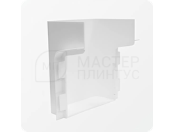 Короб маскировочный для плинтуса ПВХ Aqua 100*70*120мм