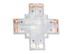 Гибкая соединительная Х-плата для одноцветной ленты SC21FXESB (упаковка 5шт) /Ecola™/