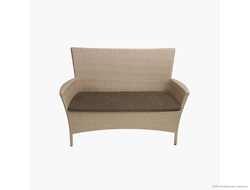 Диван Кипр двухместный из ротанга