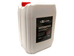 Антифриз LADA G12 красный готовый -40 (10 кг.) carboxylate