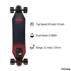 Электроскейт TeamGee H5