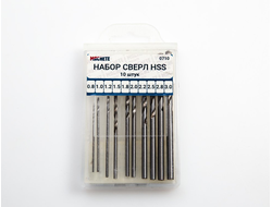 Machete: Набор сверл HSS (0.8 - 3.0 мм, 10 штук)