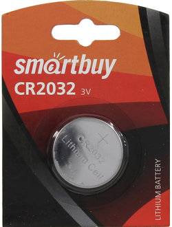 Батарейка CR2032 литиевая Smartbuy SBBL-2032-1B 3V 1 шт