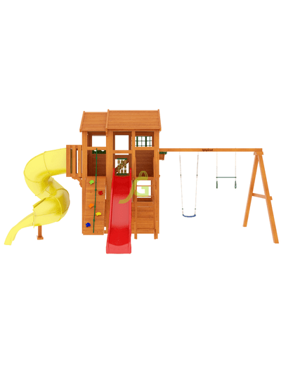 Детская площадка IgraGrad Клубный домик 3 с трубой