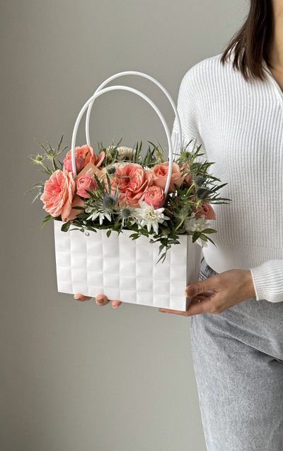 Цветочная композиция 68 на день влюбленных