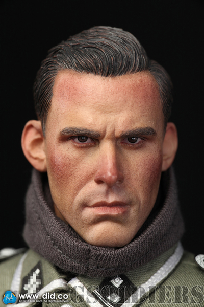 Немецкий командир ФИГУРКА 1/6 scale Action figure Fredo SS-Panzer-Division MG42 Gunner C D80132 DiD