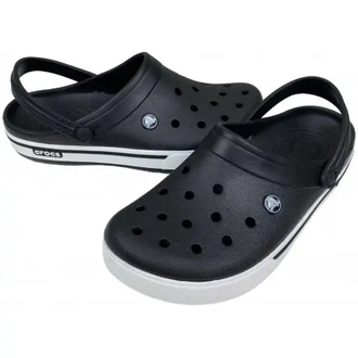 CROCS CROCBAND II CLOG BLACK WHITE