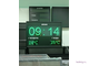 Табло с температурой воздуха и воды 730*1010мм (зеленый)