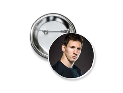 Значок Лионель Месси, Lionel Messi №7