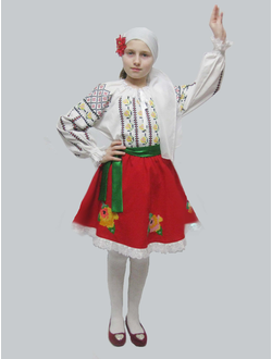 Молдавский национальный костюм 10-12 лет