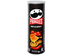 Чипсы Принглс острые Pringles Hot and Spicy, 165 гр