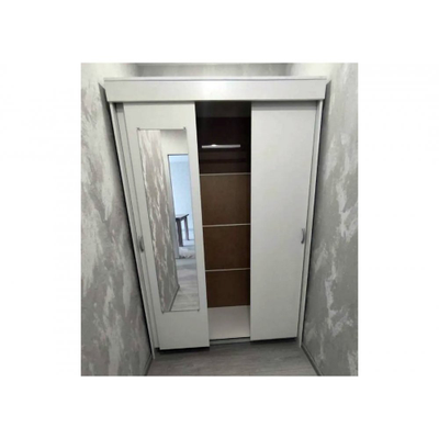 Шкаф-купе Бася белый  (ТЭКС)