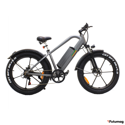 Электровелосипед GreenCamel Хищник (R26FAT 500W 48V 10Ah) Алюм, 6скор серый