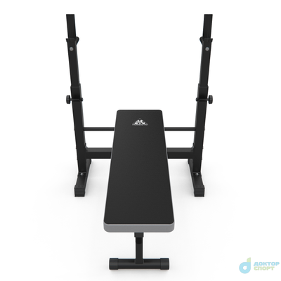 Скамья со стойками под штангу DFC D6453L