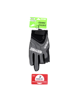 Перчатки HITFISH Glove-05 цв. Серый р. L