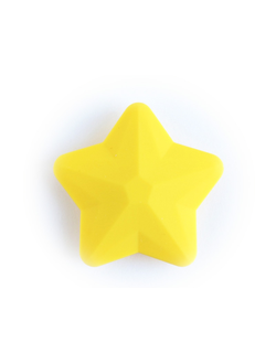 Силиконовая Звезда 45 мм Желтый