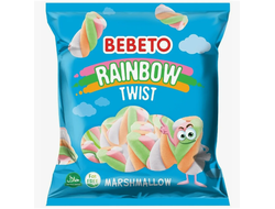 Суфле-маршмеллоу Bebeto Rainbow Twist вкус ванили пак, 135 гр