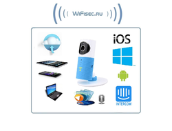 Видеоняня /WiFi видеокамера CleverDog Blue с DVR