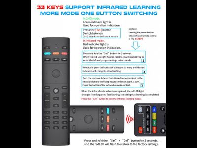 Пульт G40S Air Mouse (с гироскопом, микрофоном)