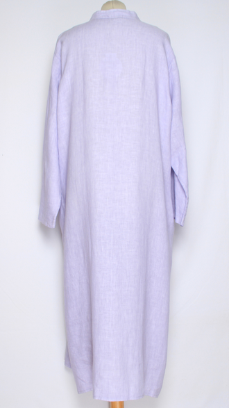 ПЛАТЬЕ БОХО ЛЬНЯНОЕ "МЫСИК" кофе, графит, шоколад, лаванда до р.56