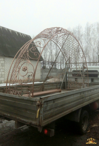 Перила на балкон - Арт 01