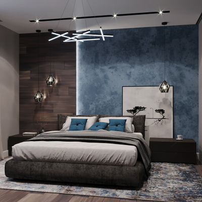 50137/1 ЧЕРНЫЙ Подвесной светильник Moire черный