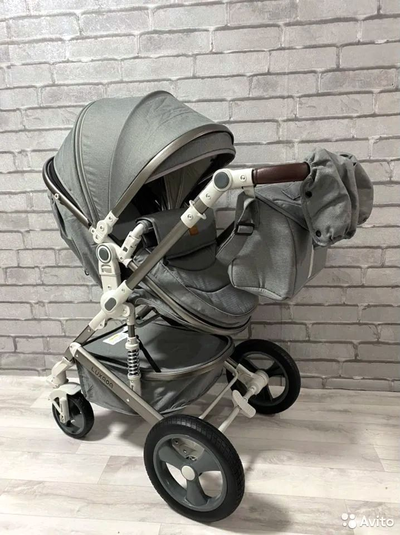 Детская коляска 3 в 1 Luxmom 518 Серый