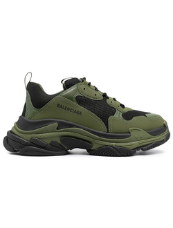 Кроссовки Balenciaga Triple S хаки