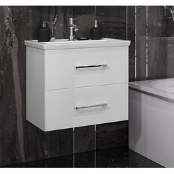 Тумба с раковиной Opadiris Арабеско 60 белый глянец