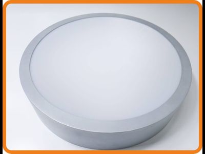 Светодиодный светильник СКУ02-80-650-D-CIRCLE IP44 650х650х120, 80Вт, 8300 Лм, Интерьерное, Дизайнерское освещение. Опал, Призма.